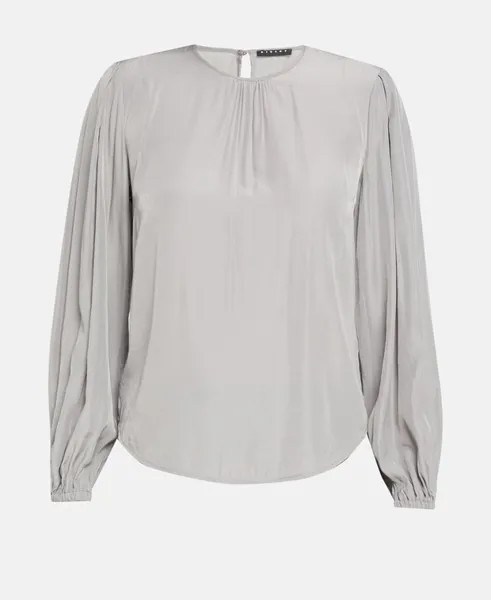 Рубашка блузка Sisley, цвет Medium Grey