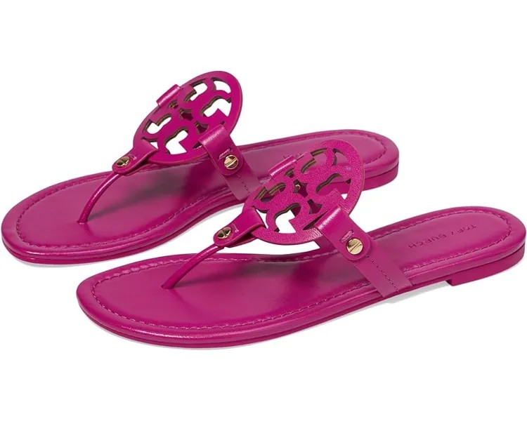 Сандалии Tory Burch Miller Flip-Flop, цвет Fuchsia