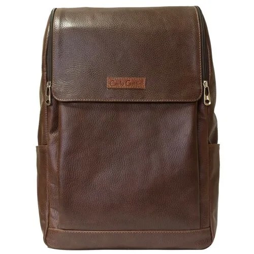 Мужской кожаный рюкзак Carlo Gattini Tuffeto dark terracotta 3049-94