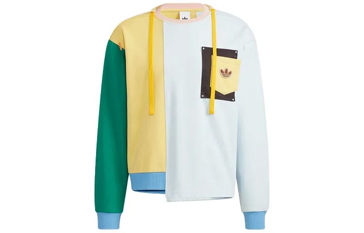 Свитшот Melting Sadness X Clover Puppet Series унисекс многоцветный Adidas Originals, цвет Multicolor