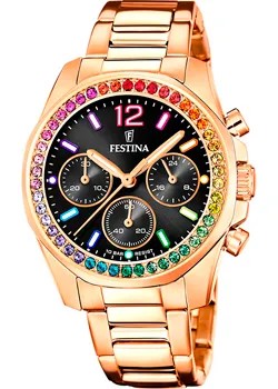 Fashion наручные  женские часы Festina F20639.3. Коллекция Boyfriend