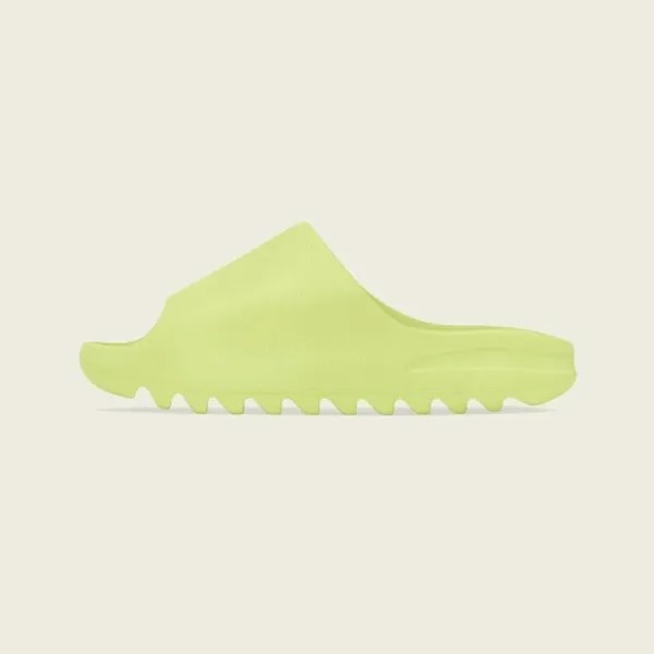 Шлепанцы для взрослых adidas и Yeezy Glow Green HQ6447