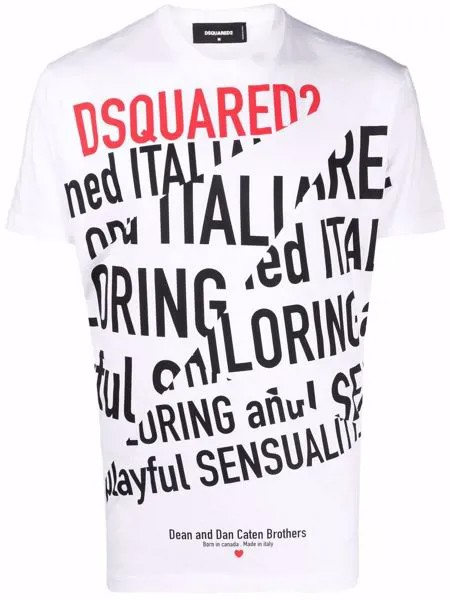 Dsquared2 футболка с логотипом