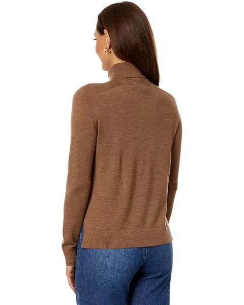 Свитер Pendleton Raglan Merino Turtleneck, цвет Brown Sugar