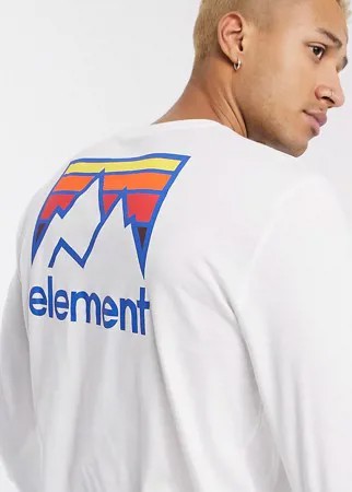 Белый лонгслив Element эксклюзивно для ASOS