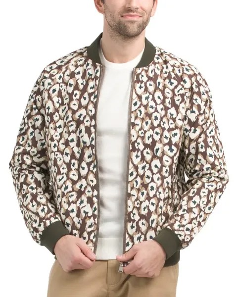 Двусторонний бомбер Scotch & Soda, средне-коричневый