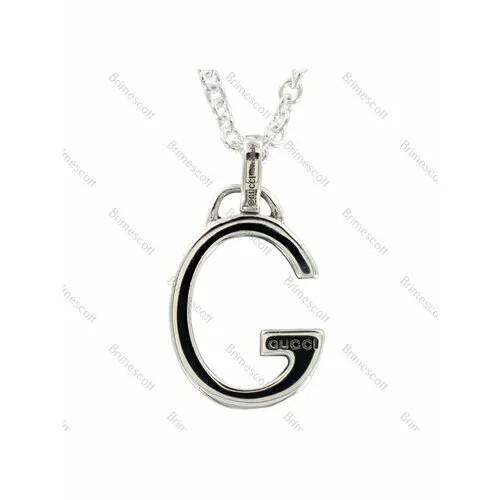 Колье GUCCI, длина 42 см, серебряный