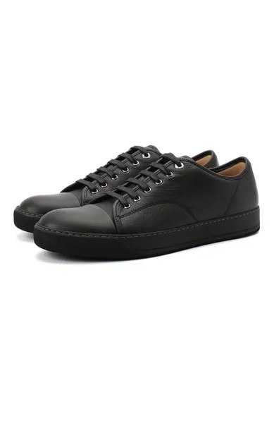 Кожаные кеды Lanvin