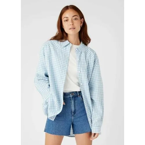 Рубашка Wrangler, размер M, голубой