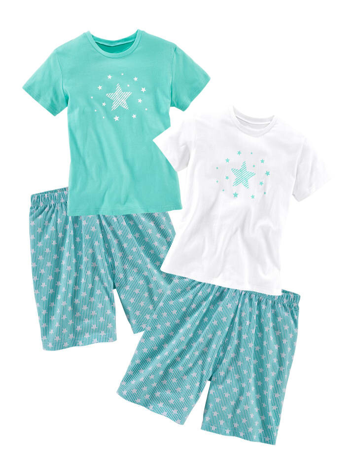 Пижама Petite Fleur Kids, цвет weiß-mint, mint