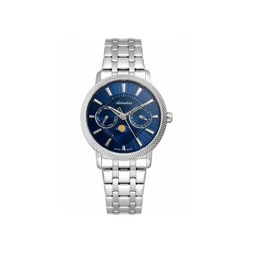 Наручные часы Adriatica Moonphase for her, серебряный, синий