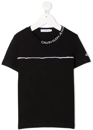 Calvin Klein Kids футболка с логотипом