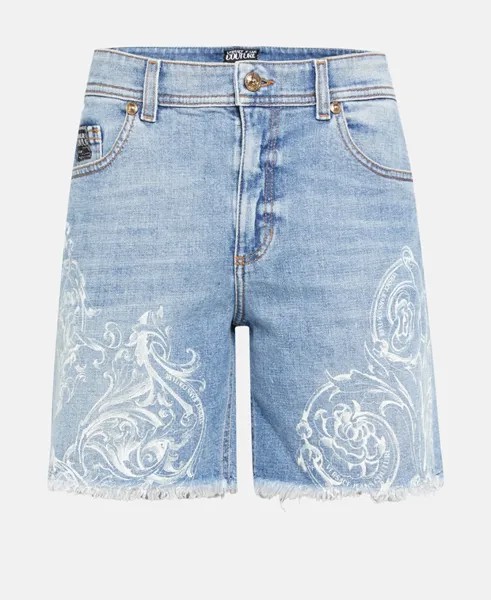 Джинсовые шорты Versace Jeans Couture, индиго