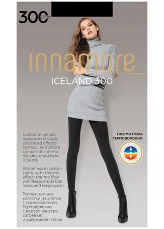 Колготки Innamore Iceland, 300 den, размер 4, черный