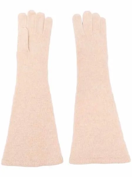 Totême длинные кашемировые перчатки