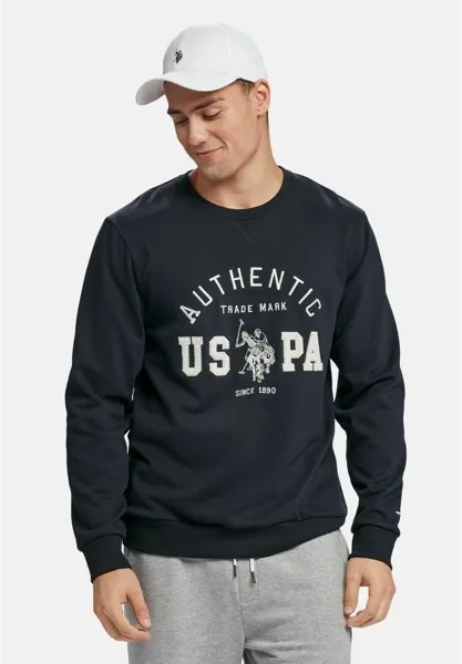 Толстовка USPA SWEATSHIRT JOE MEN U.S. Polo Assn., военно-морской