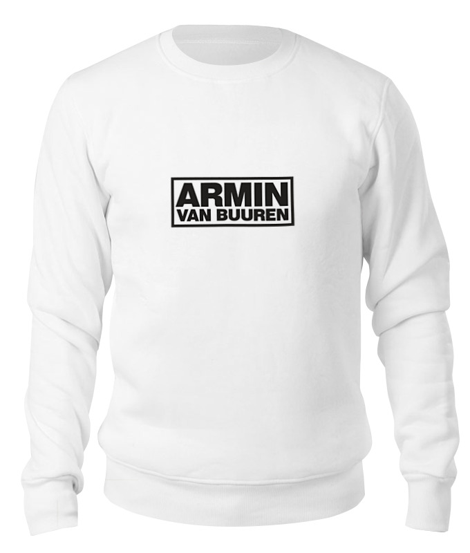 Свитшот унисекс Printio Армин ван бюрен (armin van buuren) белый XL