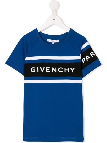 Givenchy Kids футболка с логотипом