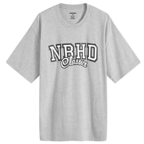 Футболка Neighborhood 3 Printed T-Shirt, серый