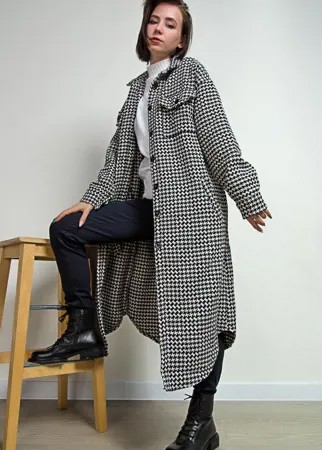 Пальто женское (B) STOLNIK ЛР7 (44, Серый)