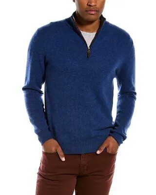 Мужской свитер Magaschoni из кашемира с молнией 1/4, размер S