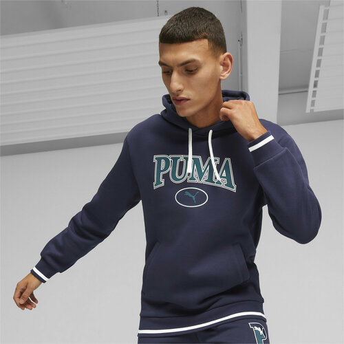 Худи PUMA SQUAD Hoodie Fleece, размер XXL, , синий