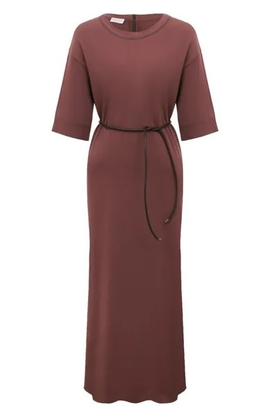 Хлопковое платье Brunello Cucinelli