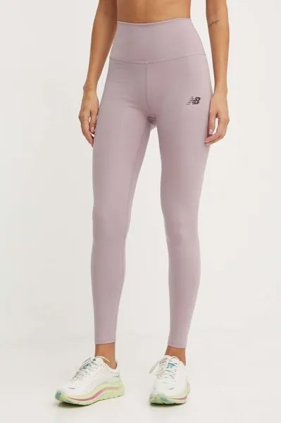 Леггинсы для тренировок Harmony New Balance, фиолетовый