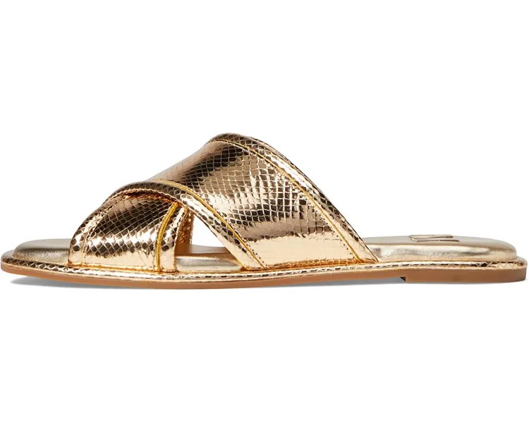 Сандалии Gideon Slide MICHAEL Michael Kors, бледное золото