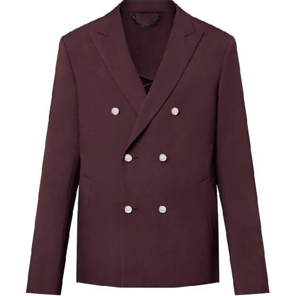 LOUIS VUITTON Мужской деловой костюм, цвет Burgundy