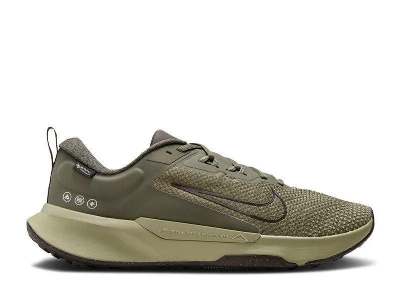 Кроссовки Nike Juniper Trail 2 Gore-Tex 'Medium Olive', зеленый