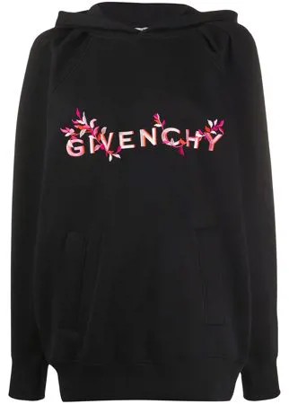 Givenchy худи с вышитым логотипом