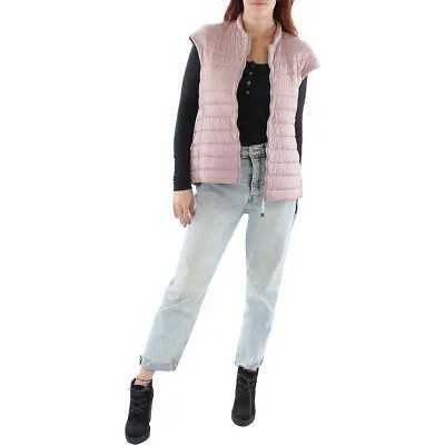 Женская куртка-пуховик Herno Emilia розового цвета с короткими рукавами и жилетом 46 BHFO 2285