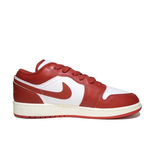 Кроссовки Air Jordan 1 Vintage Basketball Shoes Women's Low-top Gold/red/white, золотой