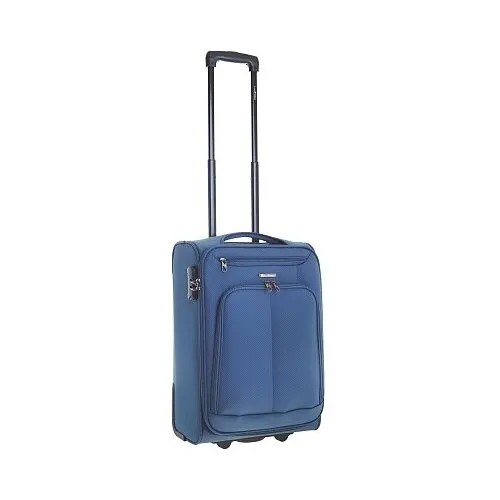 Чемодан BestBags, 36 л, размер S, синий