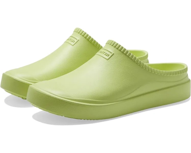 Сабо Hunter In/Out Bloom Algae Foam Clog, цвет Zesty Yellow