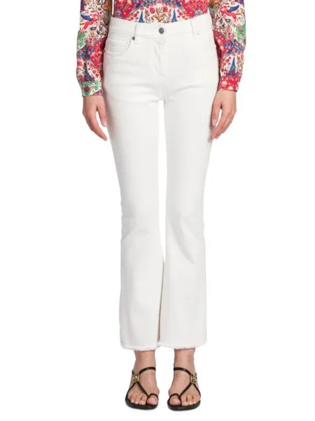 Расклешенные джинсы Ibiza со средней посадкой Etro, белый