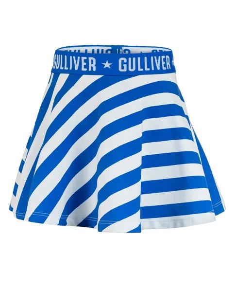 Юбка в синюю полоску Gulliver