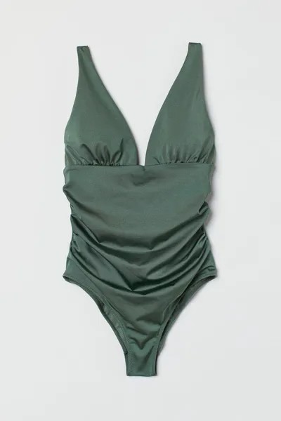 Корректирующий купальник H&M, хаки