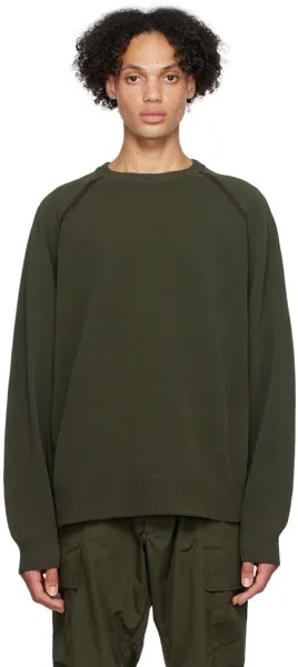 Классический свитер цвета хаки Y-3