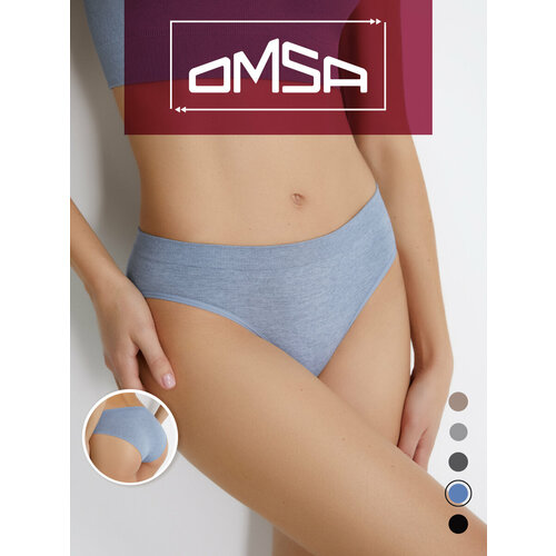 Трусы Omsa, размер 46/48 (M/L), голубой