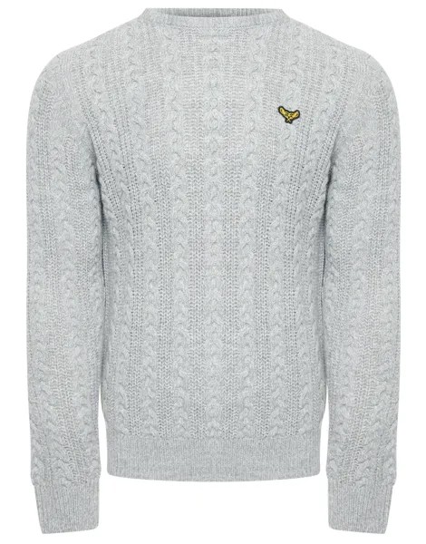 Пуловер Threadbare Strick Ely, светло серый
