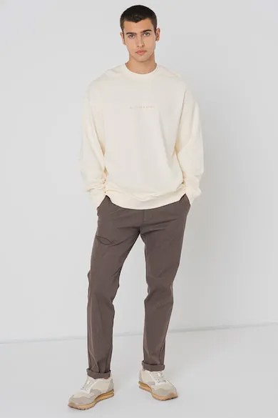 Хлопковая толстовка с овальным вырезом Scotch & Soda