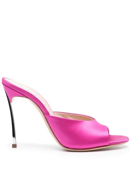 Casadei мюли Blade Flash 100, розовый