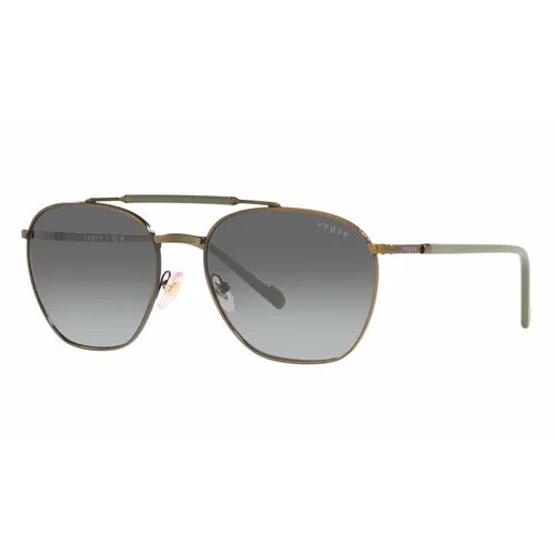 Солнцезащитные очки Vogue eyewear, серый, коричневый