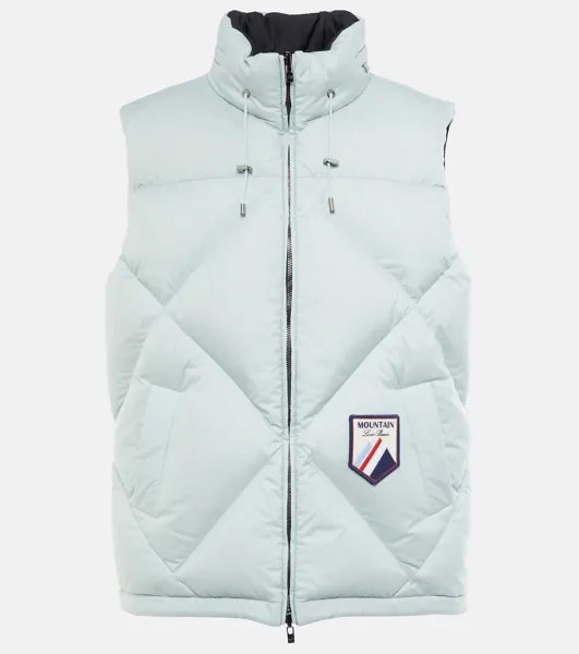 Стеганый пуховый жилет LORO PIANA, синий