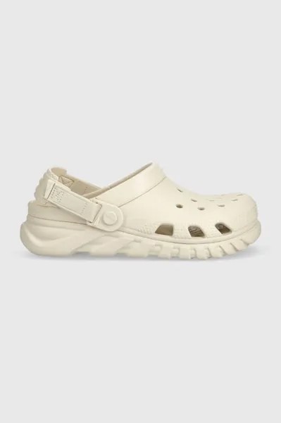 Шлепанцы Duet Max II Clog Crocs, бежевый