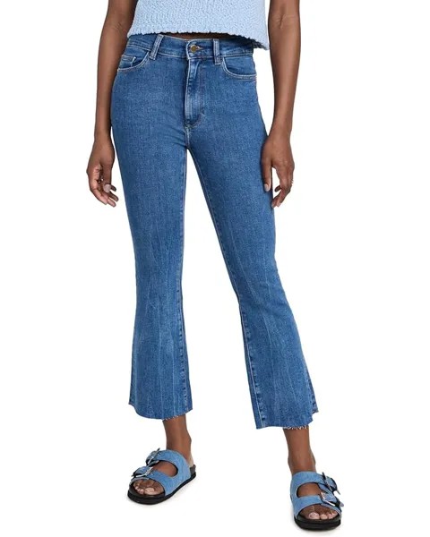 Джинсы DL1961 Bridget Boot High-Rise Crop Jeans in Keys, цвет Keys