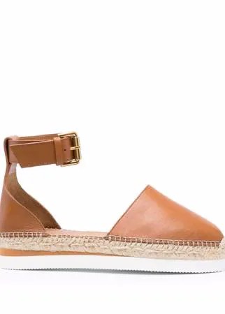 See by Chloé эспадрильи на плоской подошве