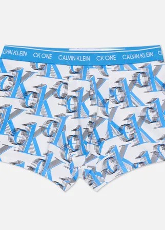 Мужские трусы Calvin Klein Underwear Shiver Logo Print, цвет белый, размер XL